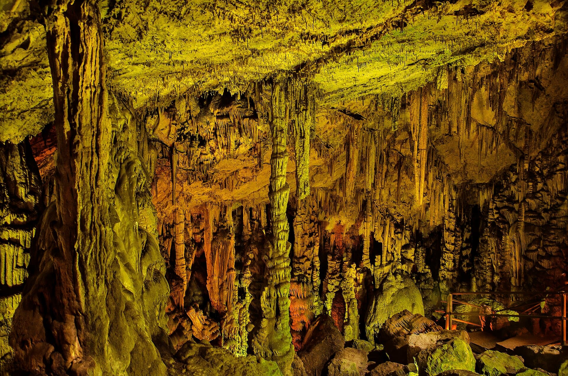 Inside Dikteon Cave (Cave of Zeus) on the Lasithi plateau, Crete